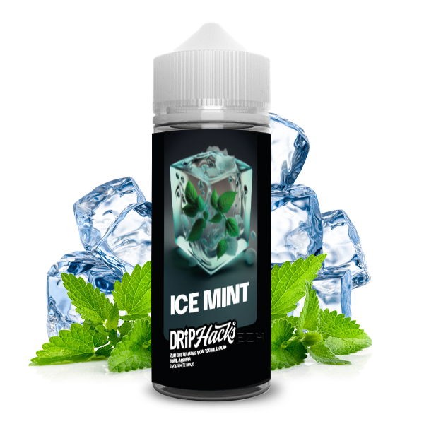 Ice Mint Longfill Aroma Drip Hacks Geschmack