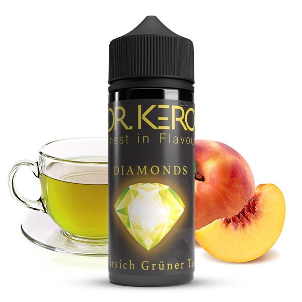 Pfirsich Grüner Tee Aroma Diamonds Dr. Kero Geschmack