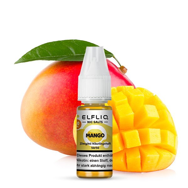 Mango Nikotinsalz Liquid Elfliq by Elfbar 10 mg/ml Geschmack