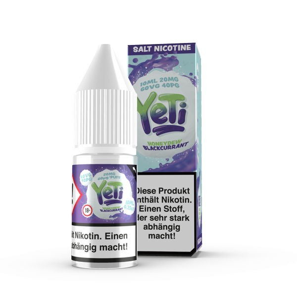 Honeydew Blackcurrant Nikotinsalz Liquid Yeti