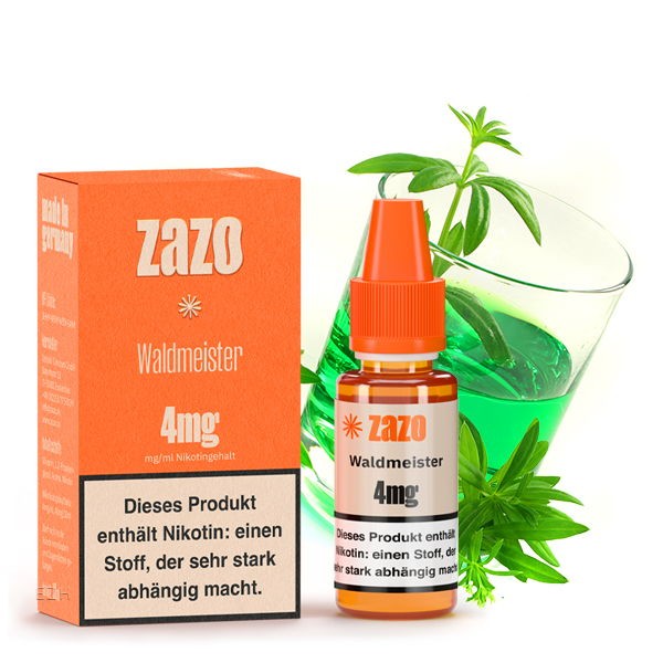 Waldmeister Liquid Zazo 4 mg/ml