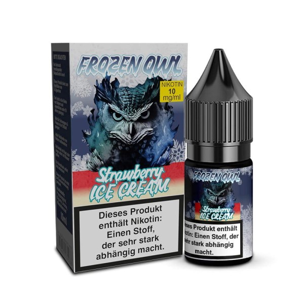 Strawberry Ice Cream Nikotinsalz Liquid OWL Frozen 10 mg/ml