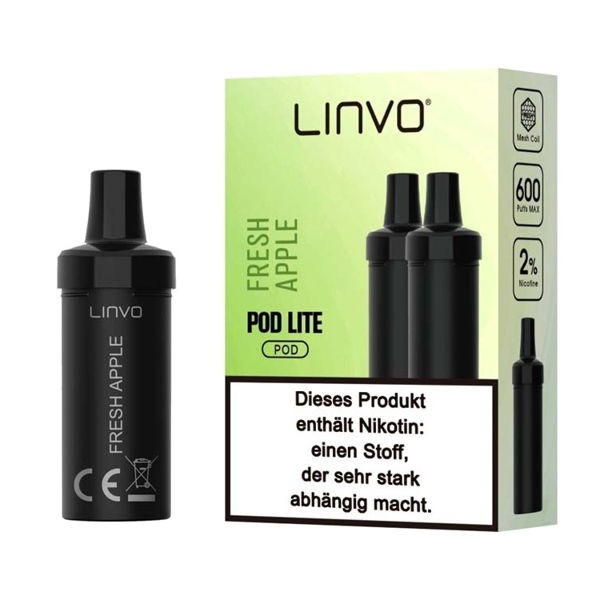 Fresh Apple Prefilled Pod Lite LINVO BAR