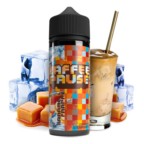 Karamell Frapee Ice Longfill Aroma Kaffeepause Geschmack