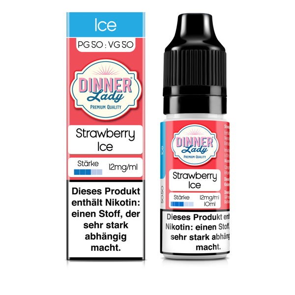 Strawberry Ice Liquid DINNER Lady 12 mg/ml