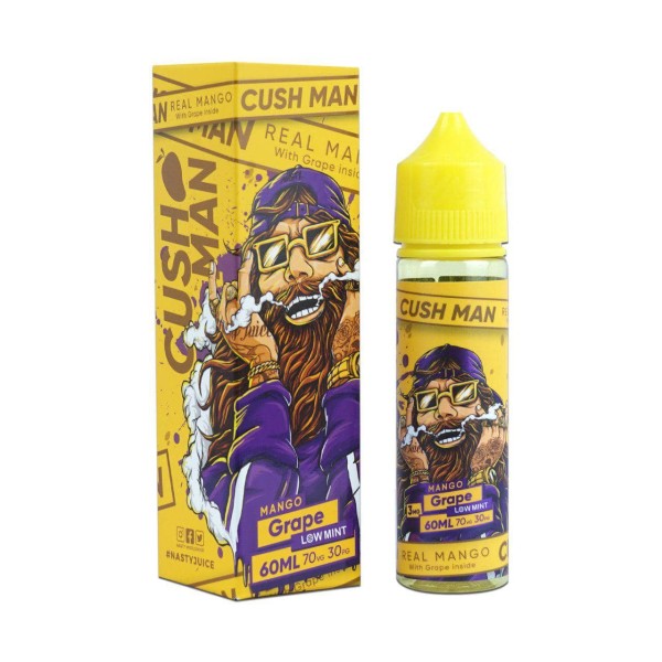 Mango Grape Liquid Nasty Juice Cush Man