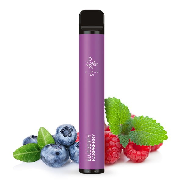 Elf Bar 600 Disposable E-Zigarette Blueberry Raspberry Geschmack