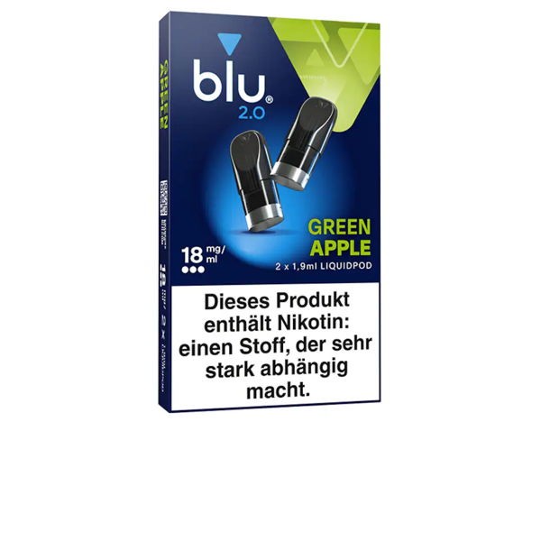 myblu BLU 2.0 Green Apple Liquidpods 18 mg/ml