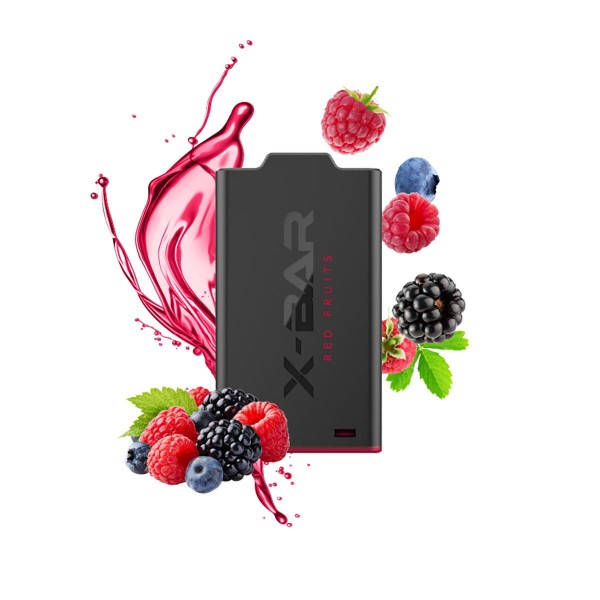 Red Fruits Prefilled Pod X-Shisha by X-BAR