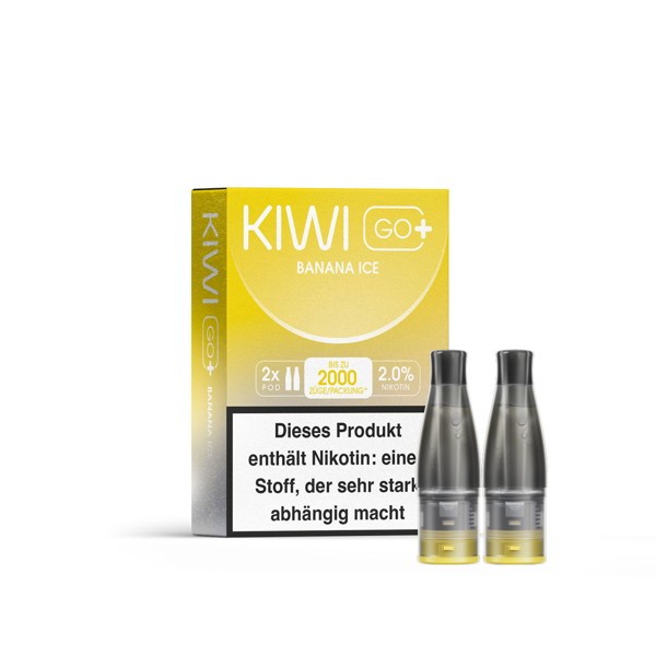 KIWI Go+ Prefilled Pod Banana Ice