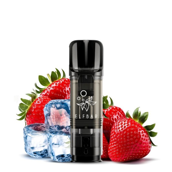 Strawberry Ice Prefilled Ersatz Pod ELFA Elf Bar Geschmack