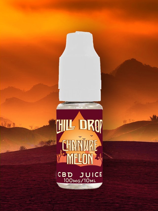 Melon Hemp CBD Liquid Chill Drop