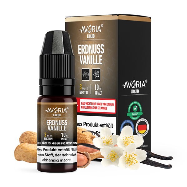 Erdnuss Vanille Liquid Avoria