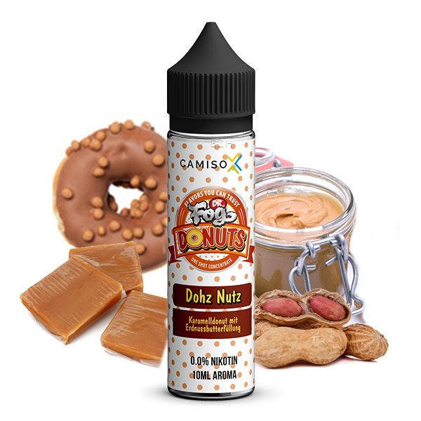 Dr. Fog Donuts Dohz Nutz Aroma  Geschmack