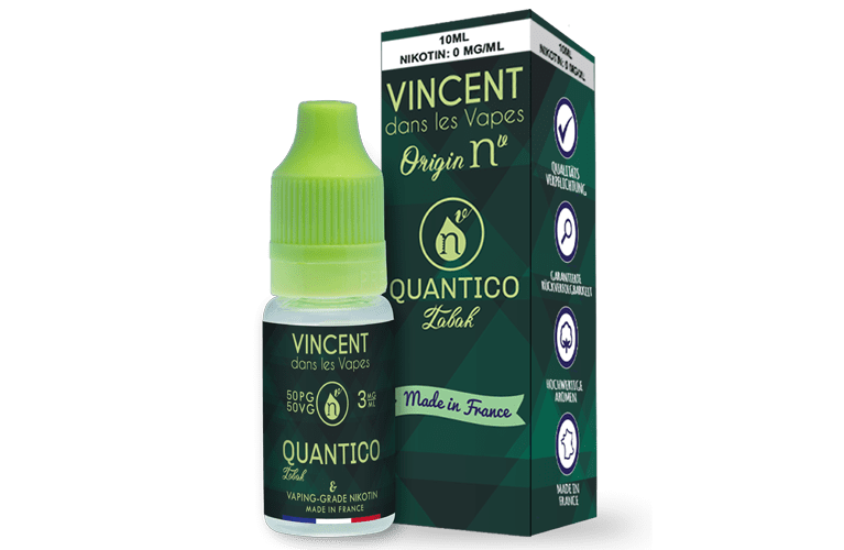 Quantico Tabak Liquid Origin Nv Vincent