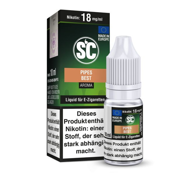 Pipes Best Tabak SC Liquid Beispielbild 18 mg/ml