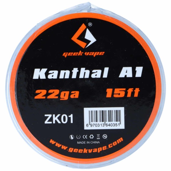 Geekvape Wickeldraht Kanthal A1 22ga 15ft 4,57m
