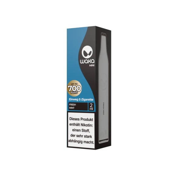 WAKA Mini Disposable Einweg E-Zigarette Fresh Mint