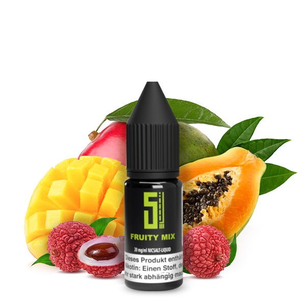 Fruity Mix Nikotinsalz Liquid 5 Elements Beispielbild 20 mg/ml Geschmack