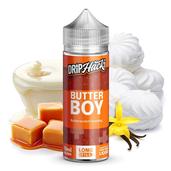 Butterboy Longfill Aroma Drip Hacks Geschmack