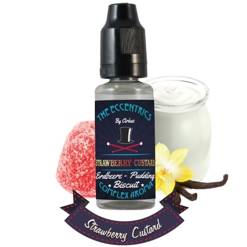 Strawberry Custard 10 ml CIRKUS Eccentrics