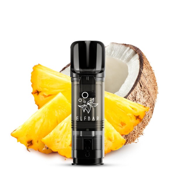 Pineapple Coconut Prefilled Ersatz Pod ELFA Elf Bar Geschmack