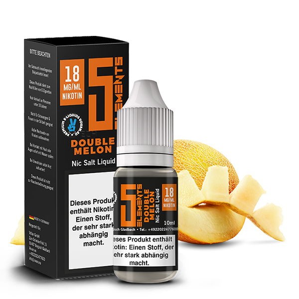 Double Melon Nikotinsalz Liquid 5 Elements