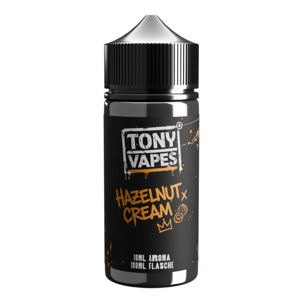 Hazelnut Cream Aroma Tony Vapes Beispiel Flasche