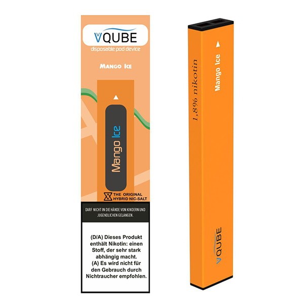 VQube Disposable Pod Device E-Zigarette Mango Ice
