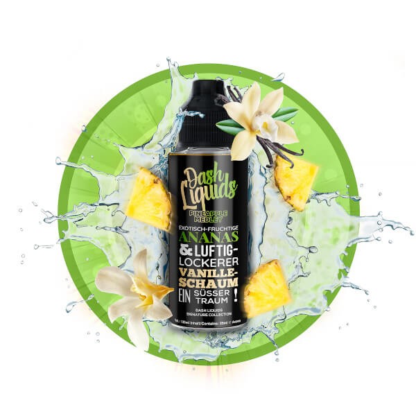Pineapple Medley Aroma Dash Liquids Signature Collection