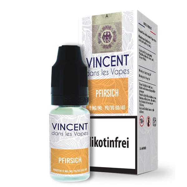 Pfirsich Liquid Vincent 0 mg/ml