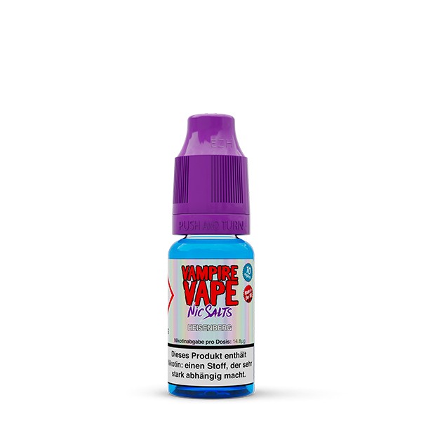 Heisenberg Nikotinsalz Liquid Vampire Vape Flasche