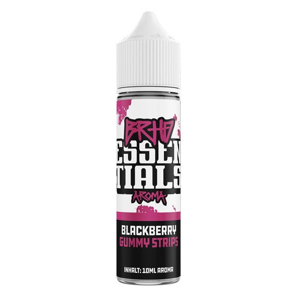 Blackberry Gummi Strips Longfill Aroma Barehead Essentials Flasche