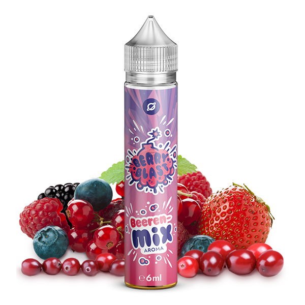Beerenmix Longfill Aroma 6 ml Flavorverse Berry Blast Geschmack