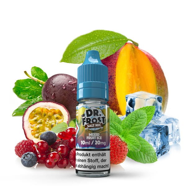 Mixed Fruit Ice Nikotinsalz Liquid Dr. Frost Salt Nic