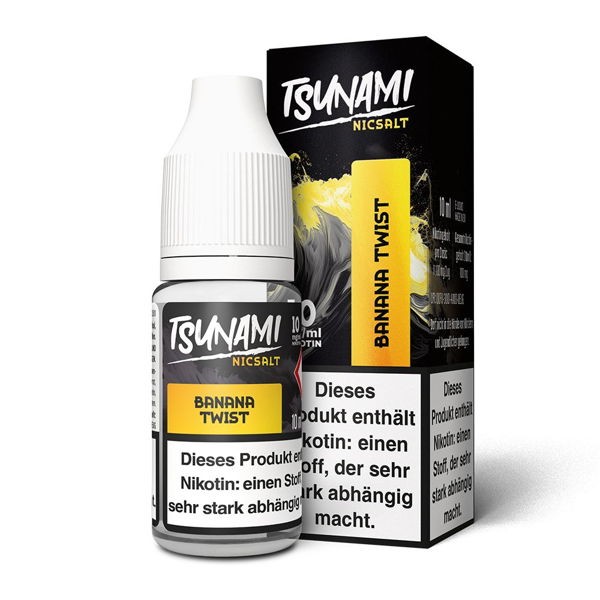 Banana Twist Nikotinsalz Liquid Tsunami