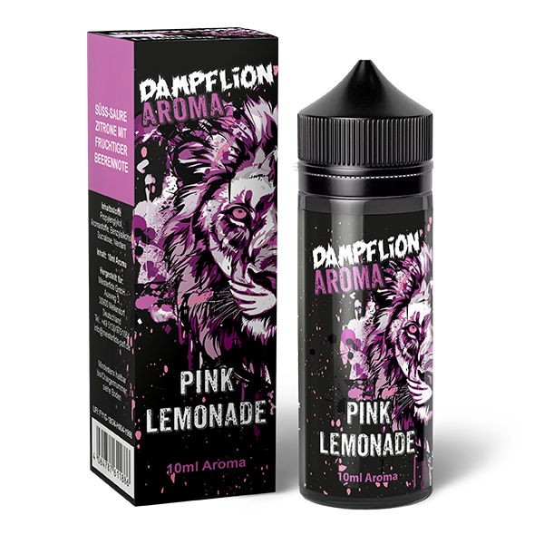 Pink Lemonade Longfill Aroma Dampflion Intense Flasche