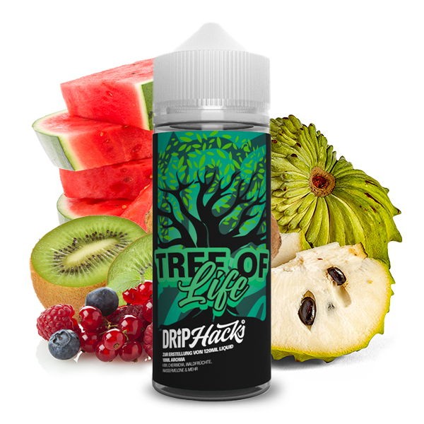 Tree of Life Longfill Aroma Drip Hacks Geschmack