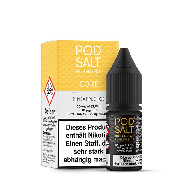 Pineapple Ice Nikotinsalz Liquid Pod Salt Verpackung