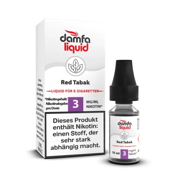 Red Tabak Liquid Damfaliquid 3 mg/ml
