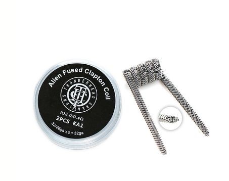 Alien Fused Clapton Fertigwickungen Thunderhead Creations