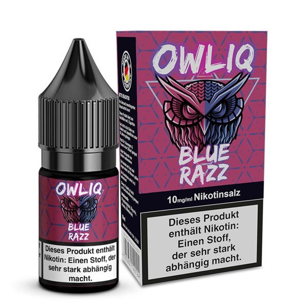 Blueberry Razz Nikotinsalz Liquid OWLIQ 10ml 10mg/ml