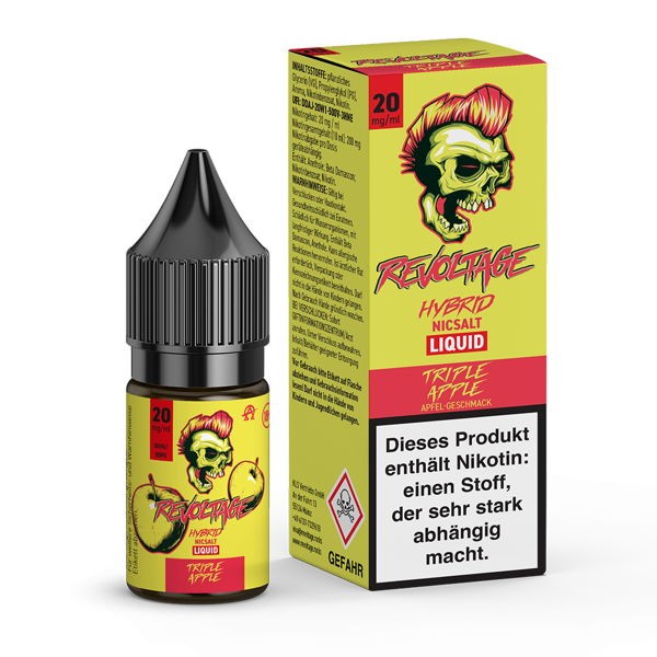 Triple Apple Hybrid Nikotinsalz Liquid Revoltage 20 mg/ml