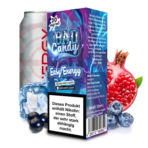 Easy Energy Nikotinsalz Liquid Bad Candy Geschmack