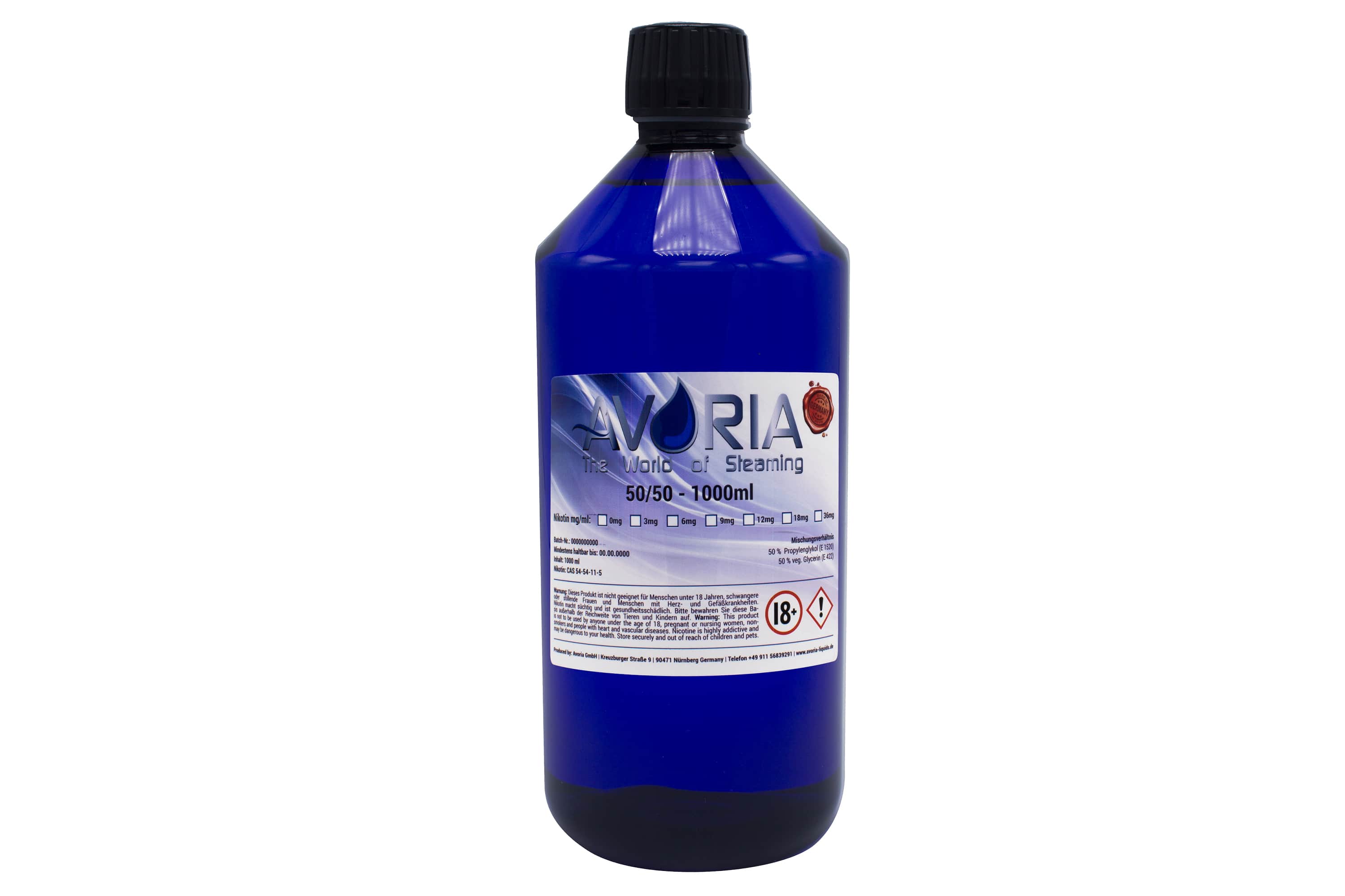 Basis Liquid Avoria (50% VG / 50% PG)