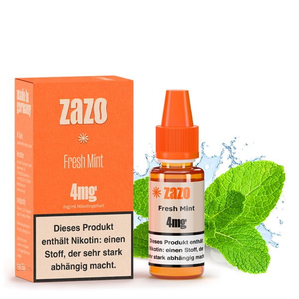 Fresh Mint Liquid Zazo 4 mg/ml