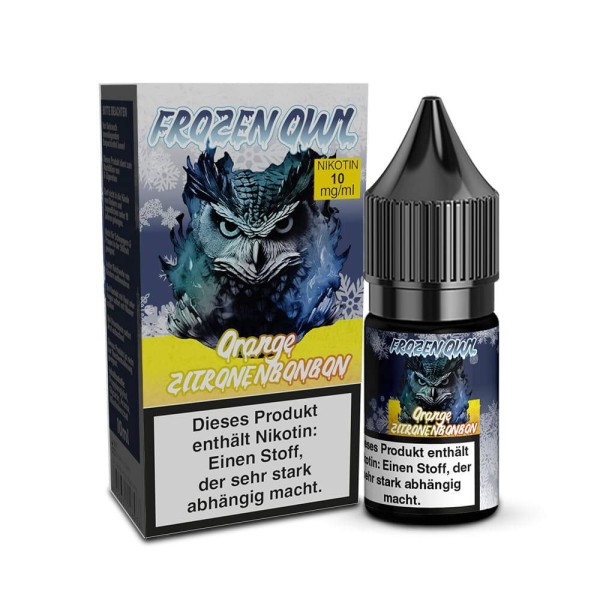 Orange Zitronenbonbon Nikotinsalz Liquid OWL Frozen 10 mg/ml