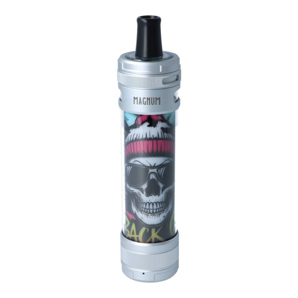 Aspire Magnum E-Zigarette Silver Funky Skull Podsystem