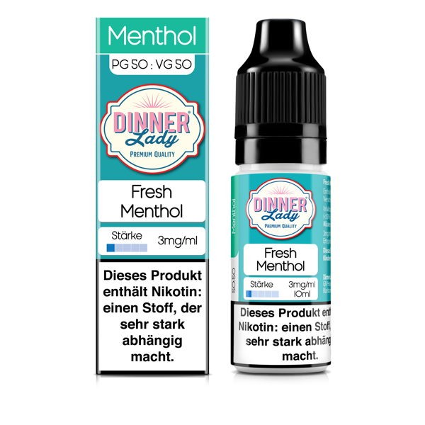 Fresh Menthol Liquid DINNER Lady 3 mg/ml
