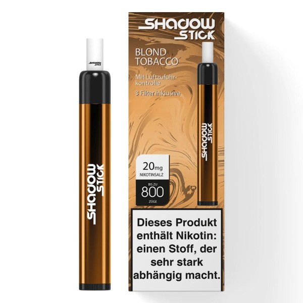 Shadow Stick Disposable Pod Device - Blond Tobacco